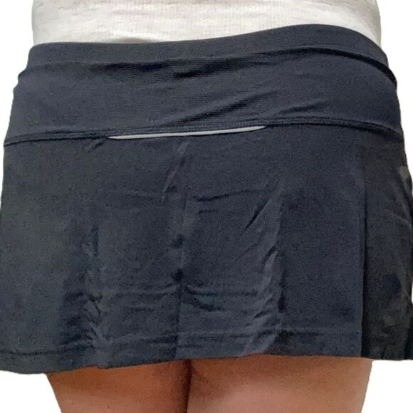 ADIDAS SUPERNOVA Black Tennis Workout Skirt Skort Womens Medium - Picture 2 of 15